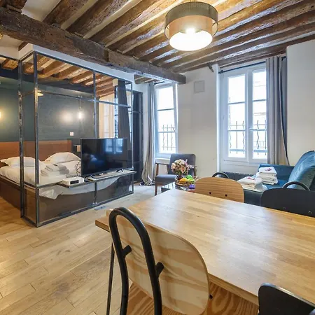 Authentic - 1br-4p - Arts Et Metiers Apartment *