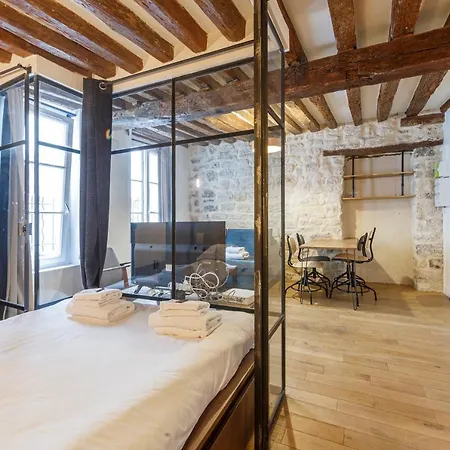Authentic - 1br-4p - Arts Et Metiers Apartment